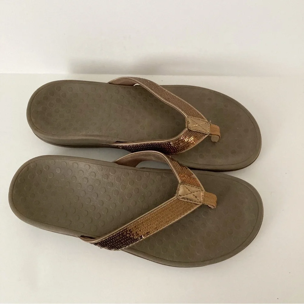 Vionic 44 Tides Sequin Sandals | Size 9